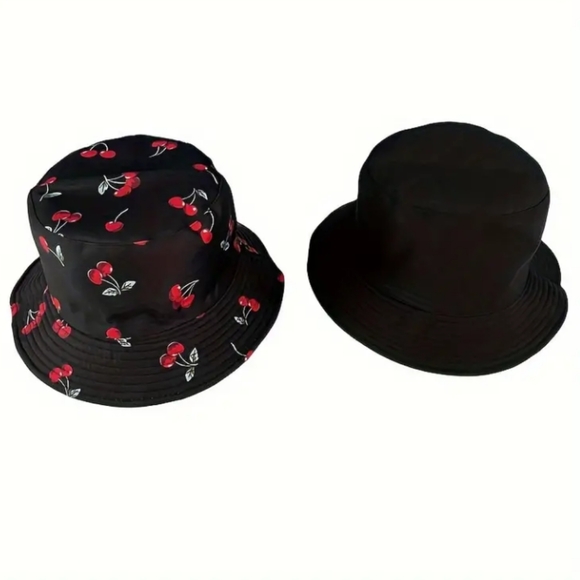 Unisex Reversible Polyester Bucket Hat🍒🍒 - Picture 10 of 11